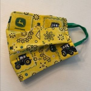 Face Mask: John Deere print